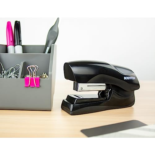 Heavy Duty Stapler for Classroom, Office, or Desk - 40 Sheet Capacity - No Jam - Black