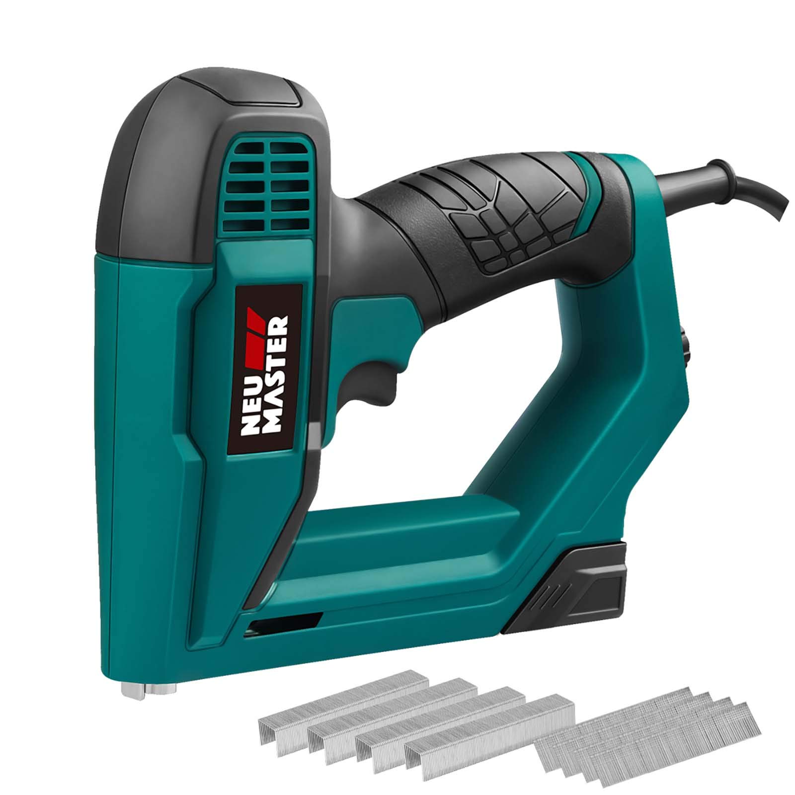 NEU MASTER 2 in 1 Electric Nail Gun/Staple Gun for Light Duty Projects NTC0060