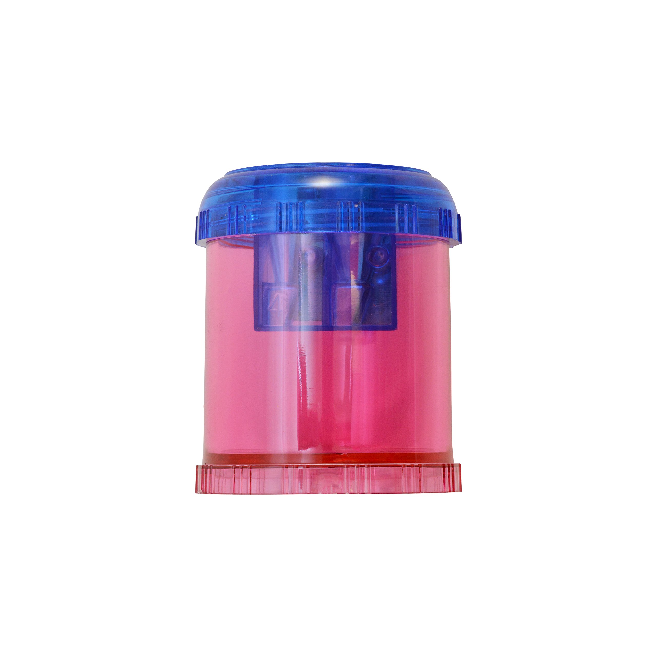Westcott Assorted Color Pencil and Crayon Sharpener, Single